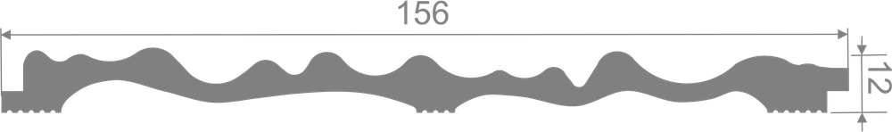 Стеновая панель Ecopolymer, 280x15,6 см