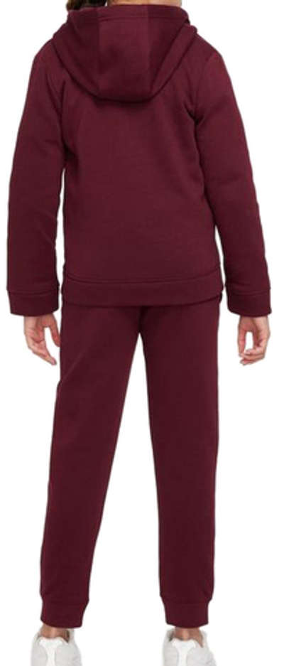 Костюм теннисный Nike Boys NSW Track Suit BF Core - dark beetroot/dark beetroot/white