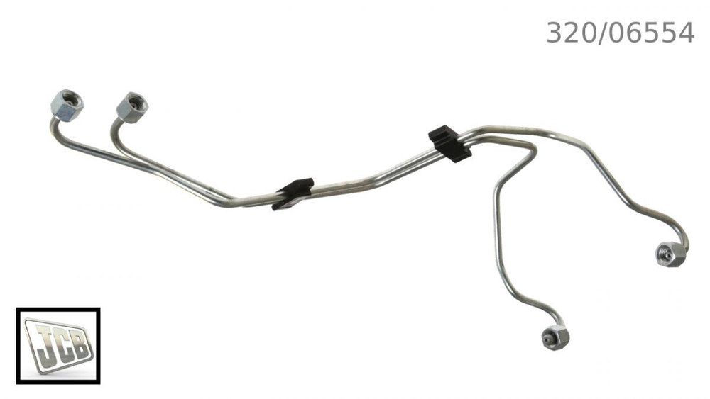 Трубка топливная 3,4 цилиндр JCB 320/06554