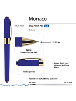 Ручка шариковая Bruno Visconti "Monaco" синяя, 0,3мм, фиолетовый корпус