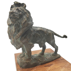 Баландин П. А.? Лев. Бронза, литьё. 1950-е