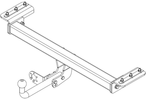 Фаркоп Avtos на CHERY Tiggo 7 Pro (2020-)(паспорт и сертификат в комплекте)(без электрики)CE 04