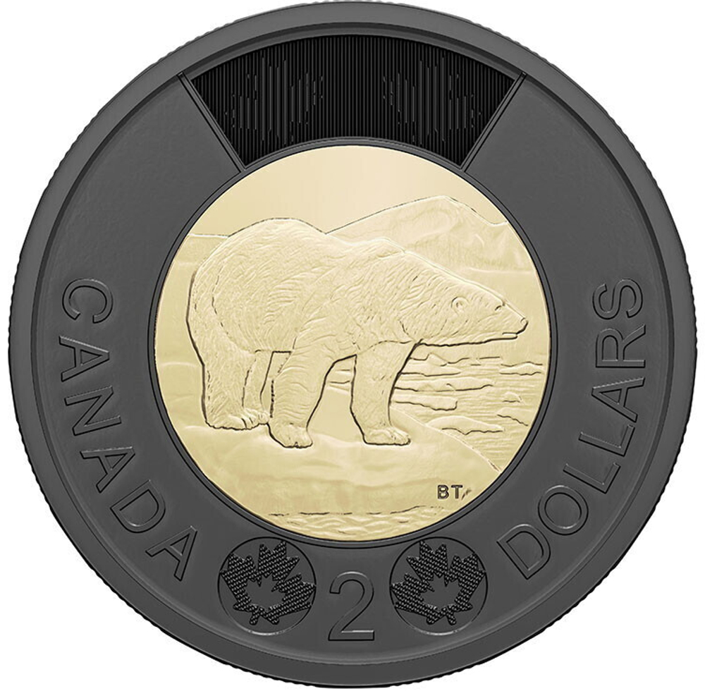 КАНАДА, 2022, 2 ДОЛЛАРА [UNC] [БИМЕТАЛЛ]