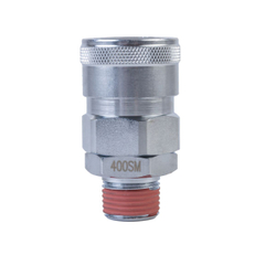 WDK-400SM Штекер быстроразъемного соединения высокой пропускной способности, с резьбой M 1/2"