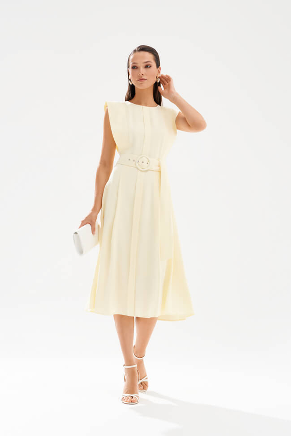 51762 Платье женское (пастельно-желтый)