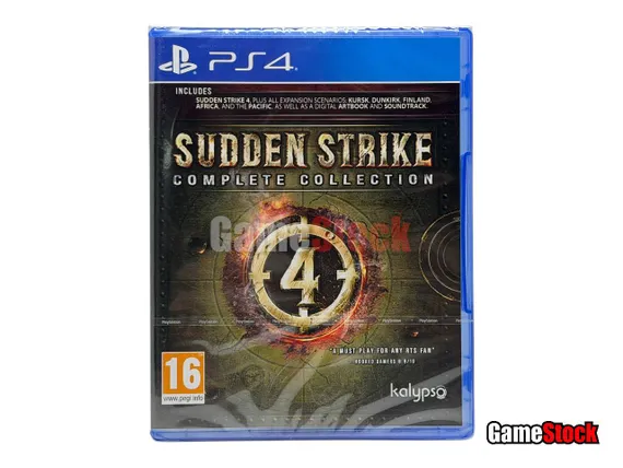 PS4 Sudden Strike 4 Complete Collection (Новый, Полностью на русском языке, CUSA-15423)