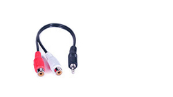 PROCAST cable A-MJ/2RCA-F Переходник 3,5 мм mini TRS Jack(m) / 2RCA (f)
