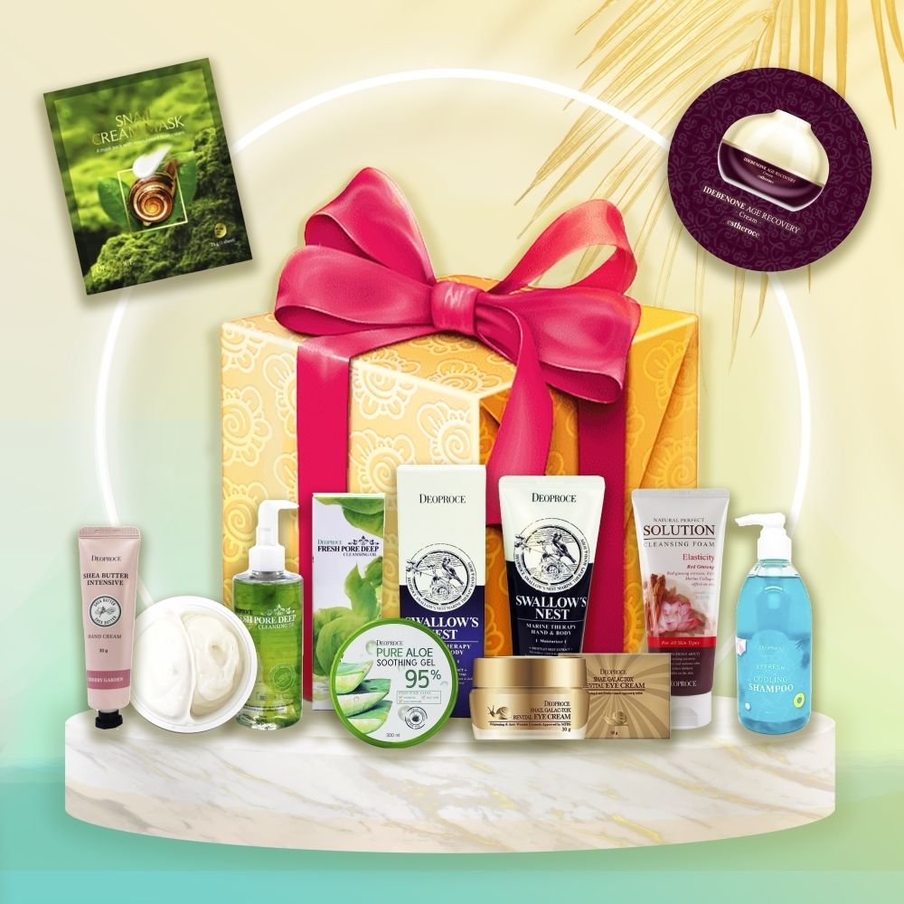 Подарочный набор южнокорейской косметики Beauty Box Pretty