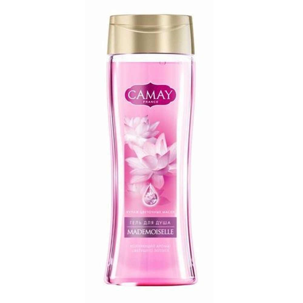CAMAY 250мл. Mademoiselle Гель д/душа. Цветущий лотос