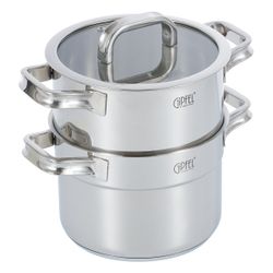 Набор кастрюль из нержавеющей стали Gipfel Bern 52438 4 предмета