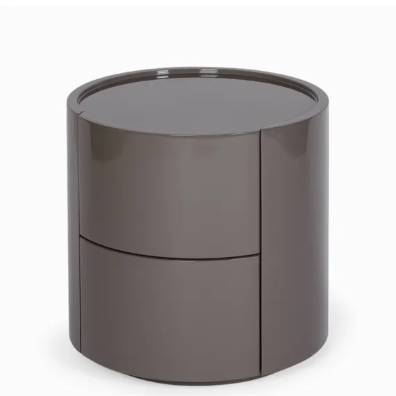 Прикроватная тумба Cecily 44х44 см, серая