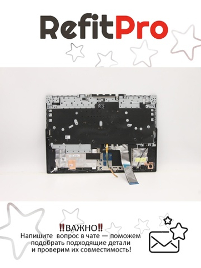 Верхняя панель с клавиатурой для ноутбука Lenovo Legion 5-15ITH6 синяя (5CB1D12347), оригинал
