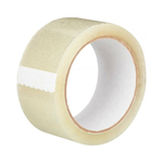 Клейкая лента (скотч) Basir 48 мм * 100 м, толщина 50 мкм, прозрачная, 6 шт