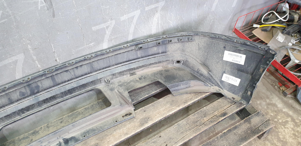 Юбка заднего бампера Volkswagen Tiguan 2 16-20 Б/У Оригинал 5NA807521