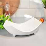 Ваза для для фруктов 250мм 10" "Chan Wave Quadro", ivory LQ-QB0019В