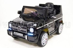 Детский электромобиль River Toys Mercedes-Benz-G-65-LS528 черный