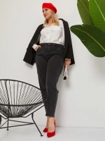 Джинсы с высокой посадкой мом фит бананы