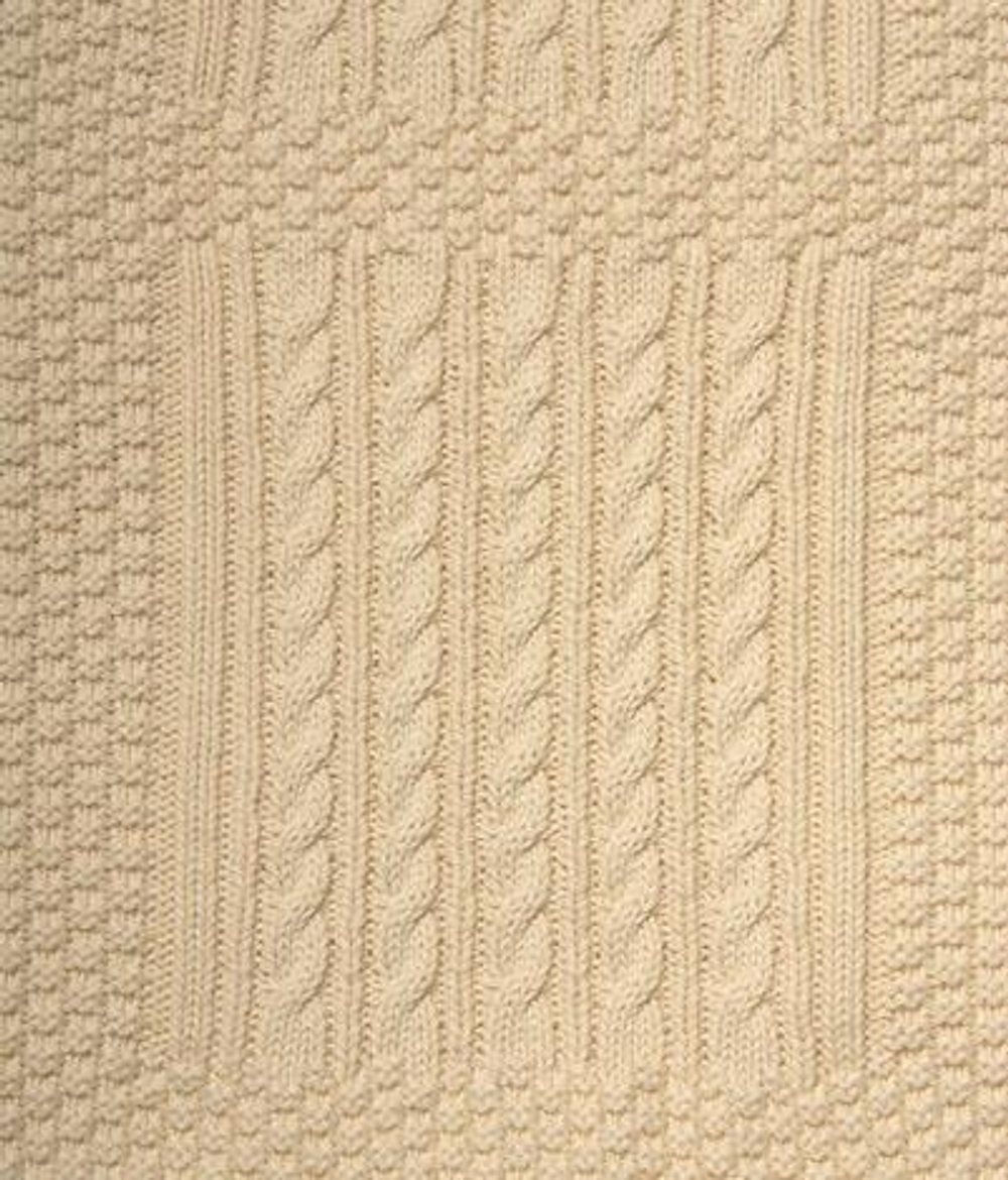 Элитный плед -покрывало Imperio 3 экрю от Luxberry фрагмент