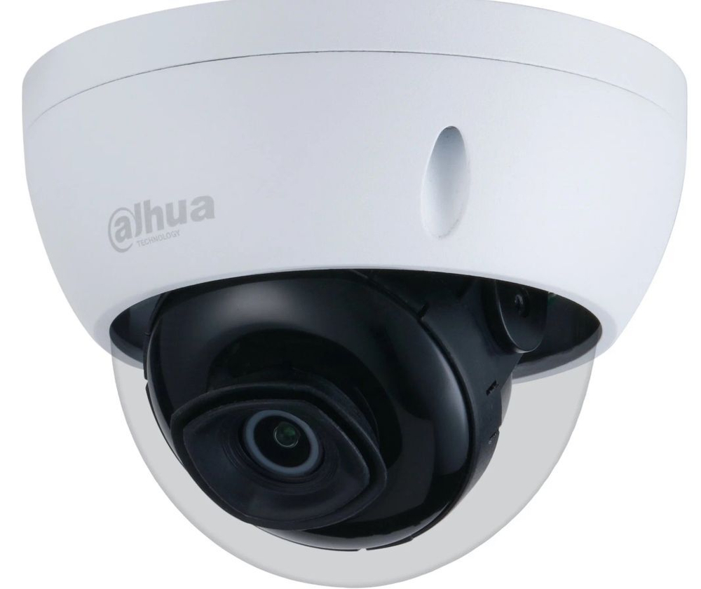DH-IPC-HDBW2431EP-S-0280B, IP-видеокамера, уличная купольная 4 Мп объектив: 2.8 мм