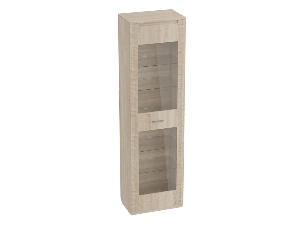 Модульная гостиная "Элана" Витрина, пенал, тумба ТВ, полка закрытая