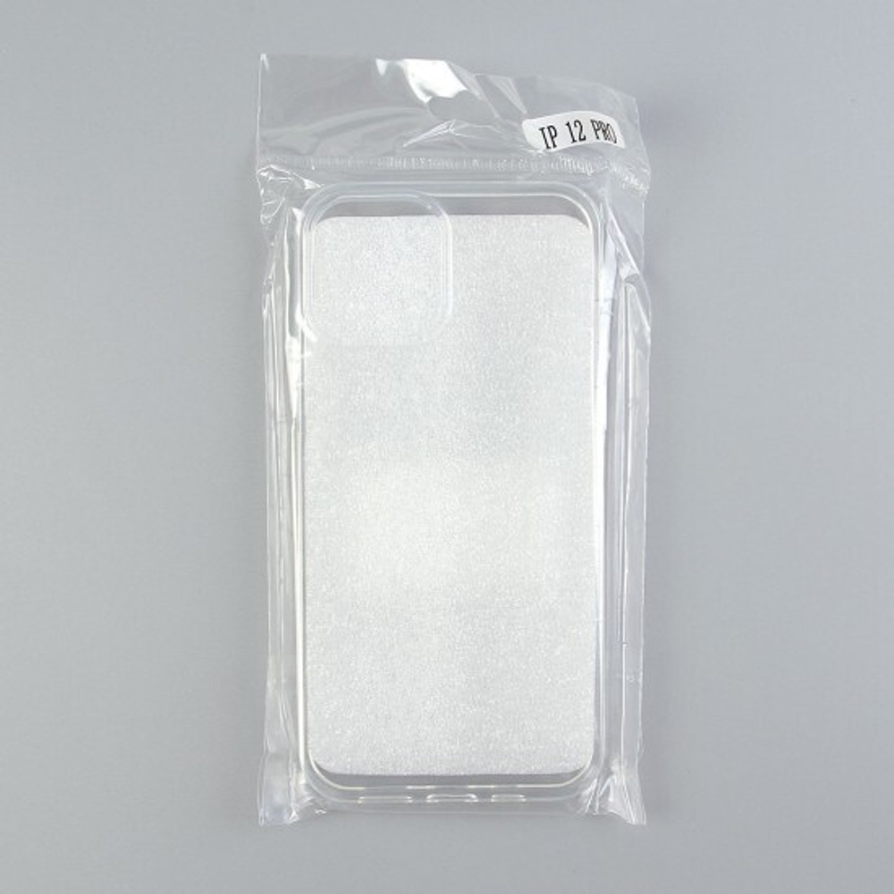 Силиконовый чехол для iPhone 12 Pro, 0.8мм, 011808 Прозрачный