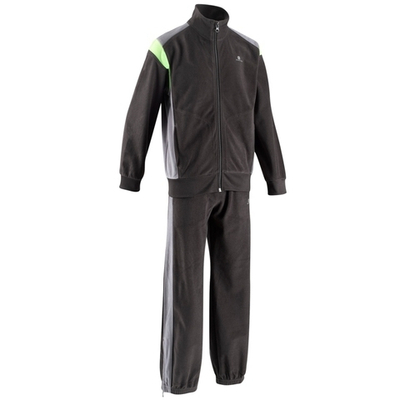 Костюм спортивный из олимпийки и штанов с контрастными вставками