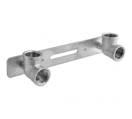 Планка установочная с уголками 1/2"в-в латунь