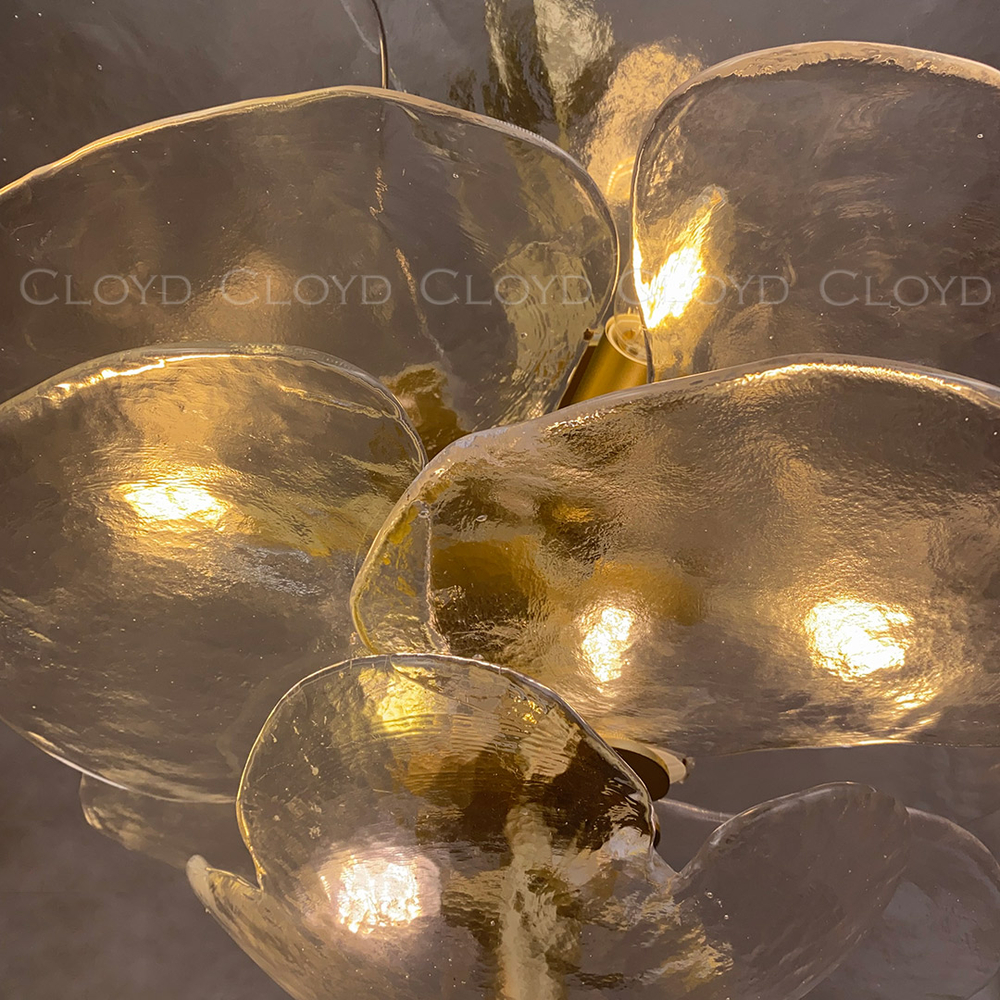 Люстра Cloyd ASPASIA C12 / Ø67 см - латунь светл. (арт.11654)