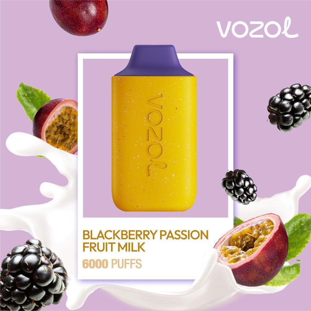 VOZOL STAR 6000 - Blackberry Passion Fruit (5% nic)