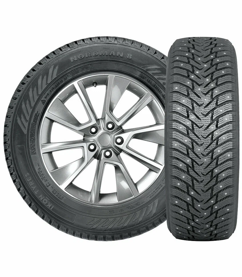 Зимняя шина шипованная Ikon Tyres Nordman 8 (185/60 R15 88T)