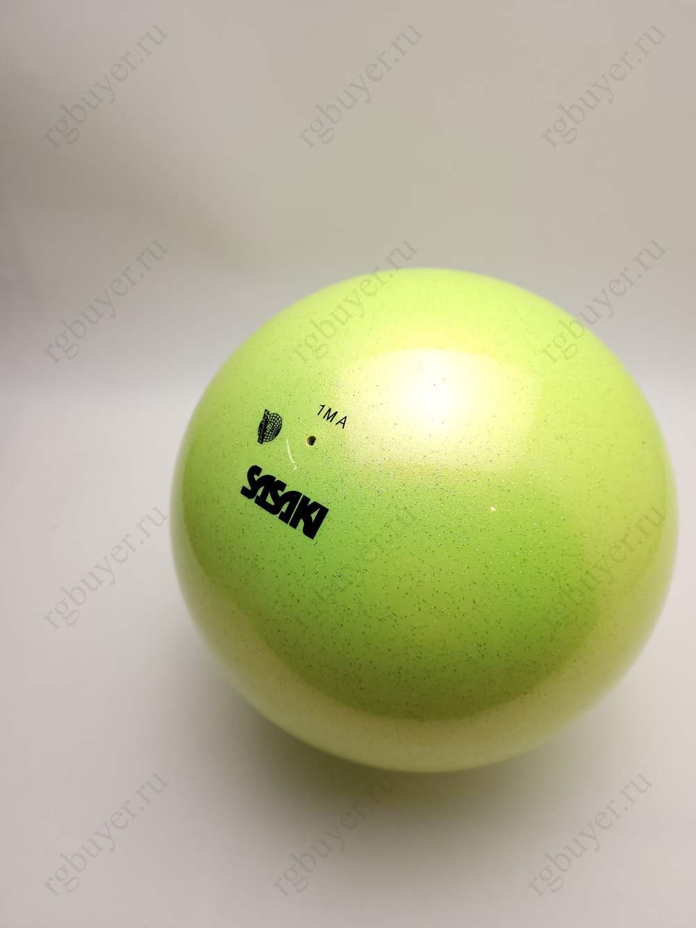 Мяч Sasaki 18,5 см серия "Аврора" Дынный желтый MLY (Melon Yellow)