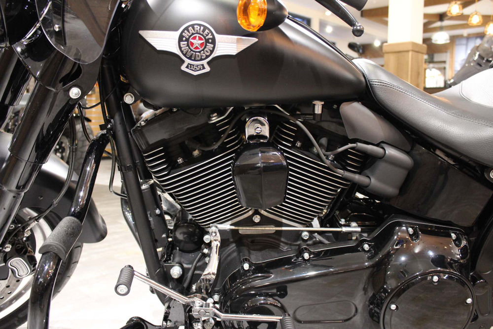 Harley-Davidson Fat boy 110 черный