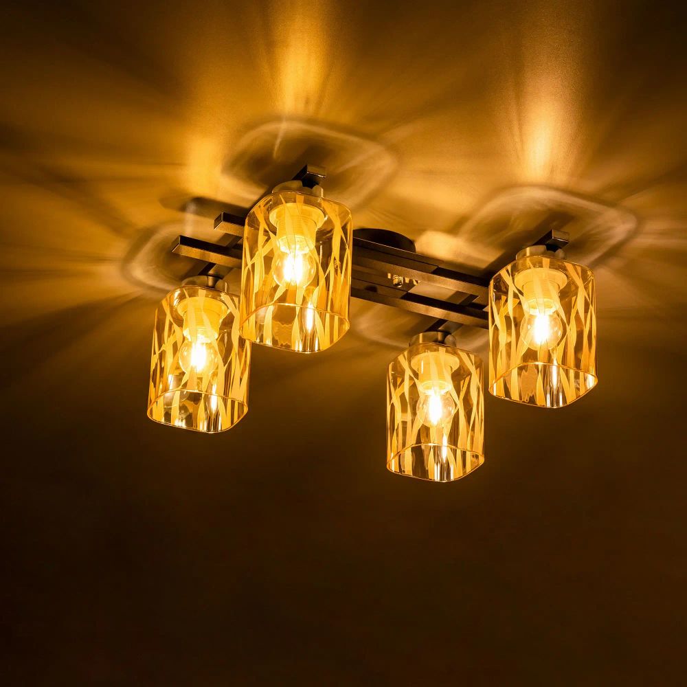 Citilux Сафари CL145241 Люстра потолочная