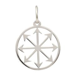Звезда Хаоса - кулон из серебра