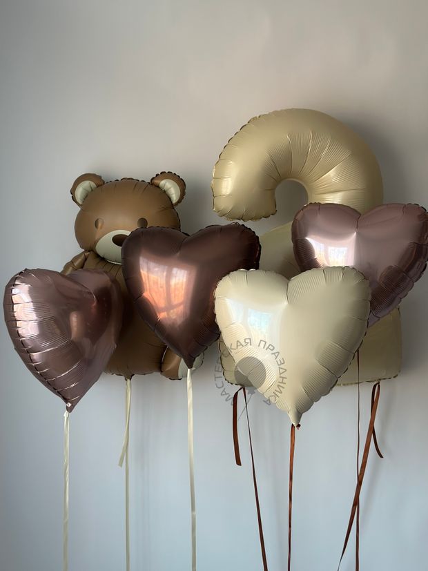 Воздушные шары на 2 годика №8770