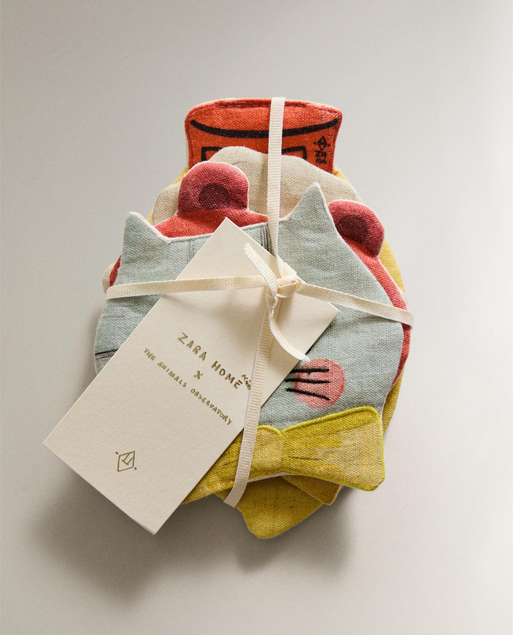 Zara Home тарелка из нержавеющей стали, цвет разноцветный, 10 см