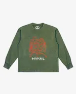 Лонгслив Creepy Clothing Принуждение хаки