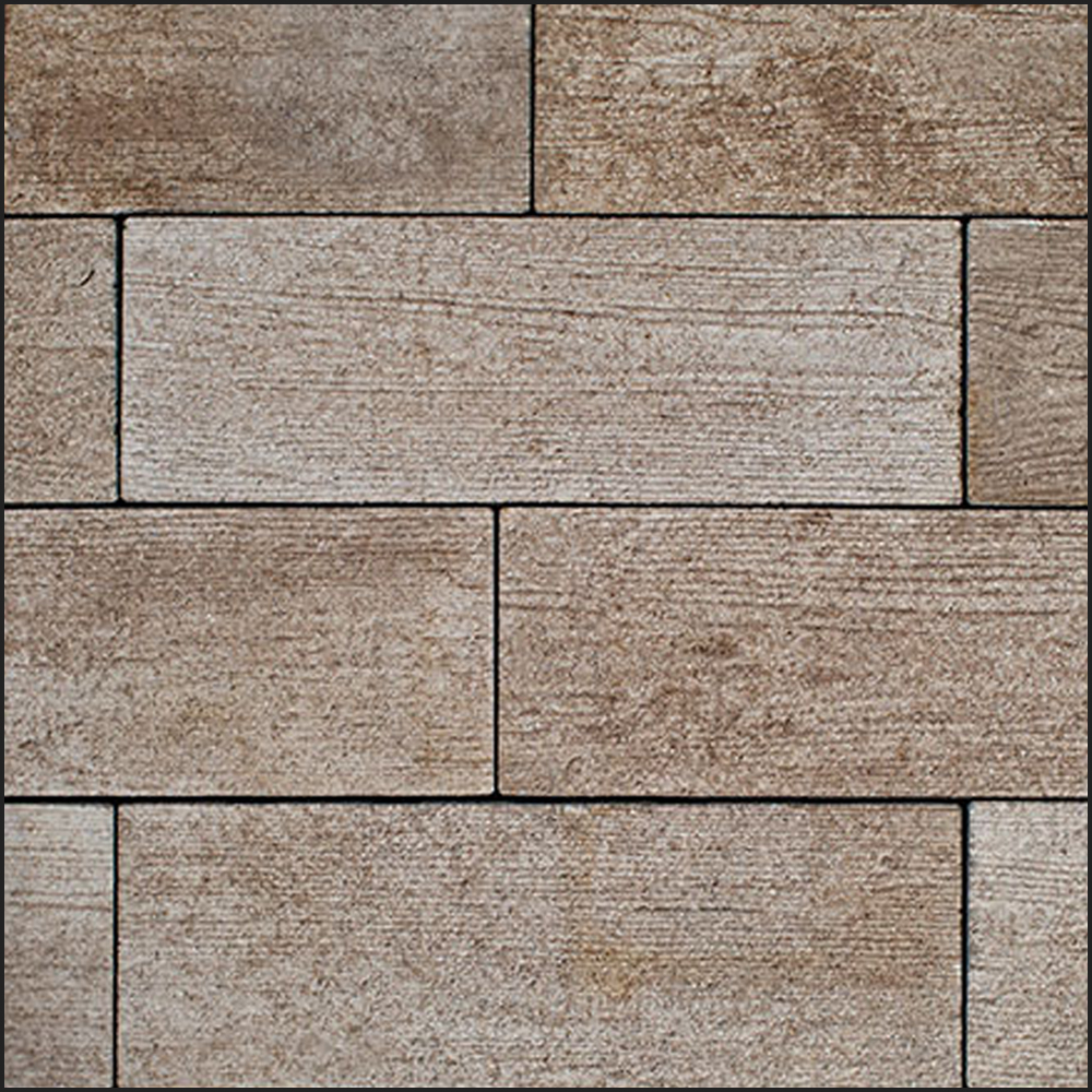 Тротуарная плитка СТОУНВУД Кедр, комплект из 4 видов плит Б.7.П.6