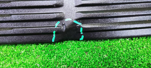 Накладка заднего бампера Lexus LX 3 (2015-2023)