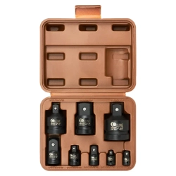 Адаптеры ударные, набор 8пр. FORSTIME FT-4089MPB