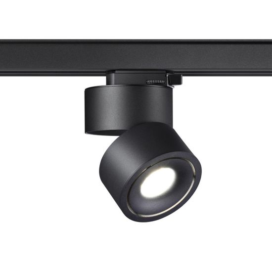 358779 PORT NT21 270 черный Трехфазный трековый светодиодный светильник IP20 LED 15W 4000K 1300Лм 100-265V GRODA