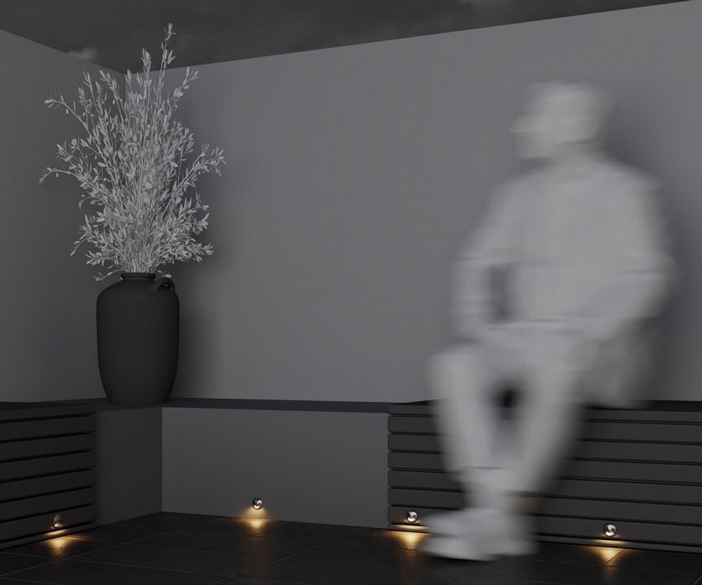 Встраиваемый в дорогу светильник Maytoni Flash O044DL-L1S3K1