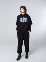 Футболка с набойкой "Райтер". Черная