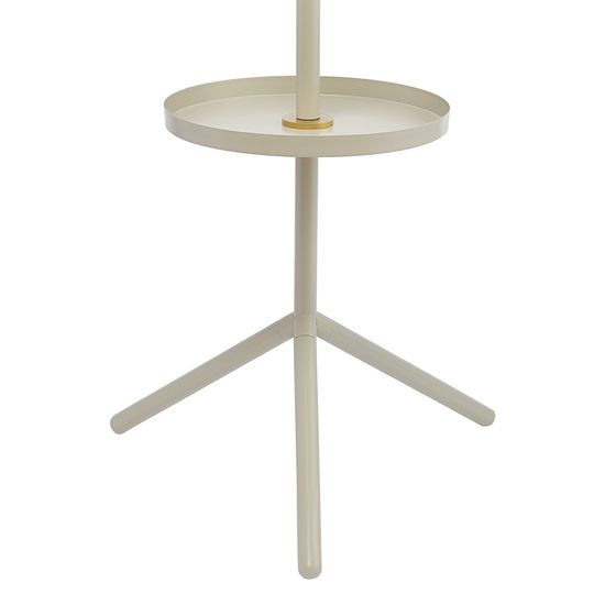 Вешалка напольная с полкой lingon, слоновая кость