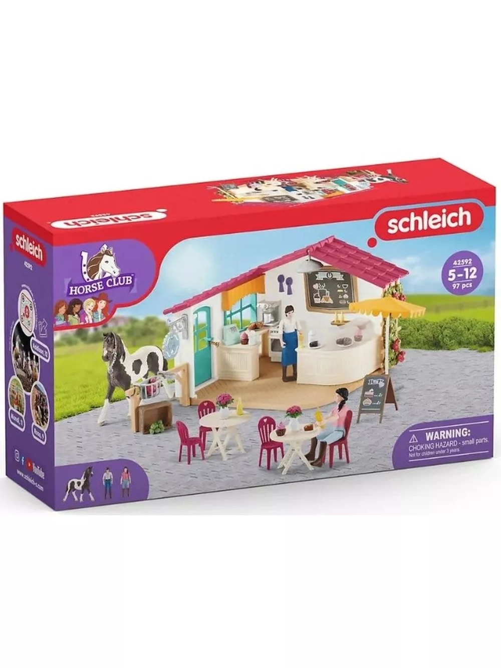 Набор Большое кафе Райдер Schleich 42592