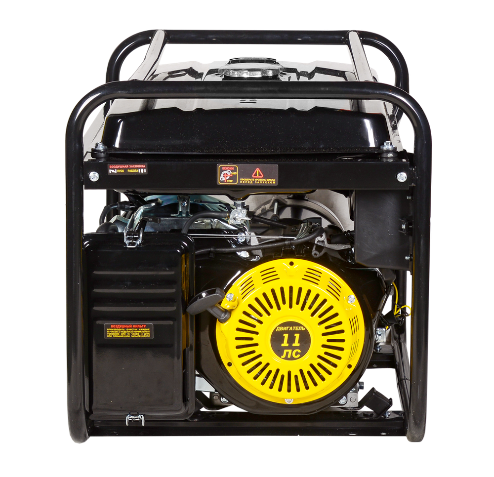 Портативный бензогенератор HUTER DY5000L - [4 кВт / 220V]