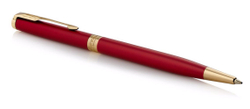 Шариковая ручка Parker Sonnet Slim Lacquer Intense Red GT