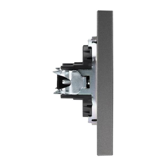 Розетка STRONG HDMI с/у графит KRANZ