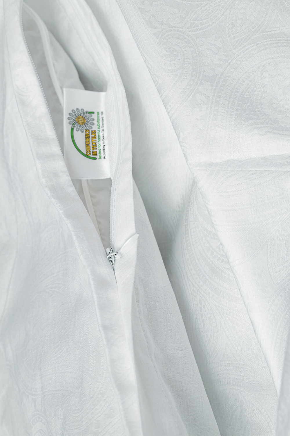 Пододеяльник 200х220 German Grass Paisley Palette Grass белый