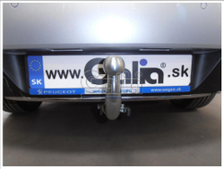 Оцинкованный фаркоп на Peugeot 508 седан, кроме GT 2011-2019 (без электрики), Galia P043C